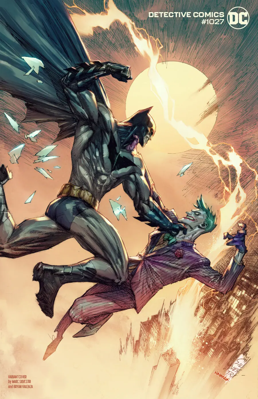 Detective Comics #1027 Cvr K Marc Silvestri Batman Joker Var 1