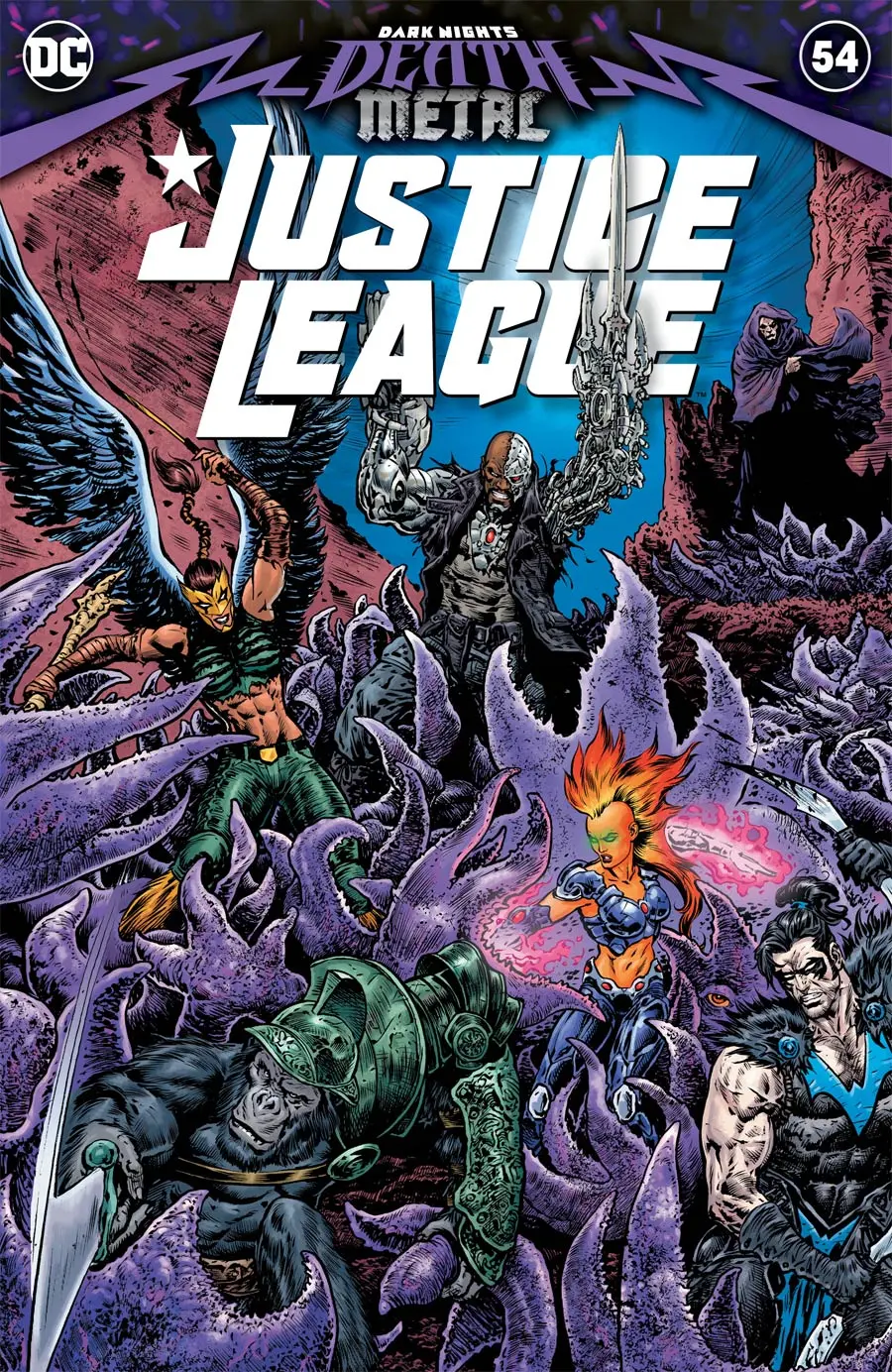 Justice League #54 Dark Nights Death Metal 1