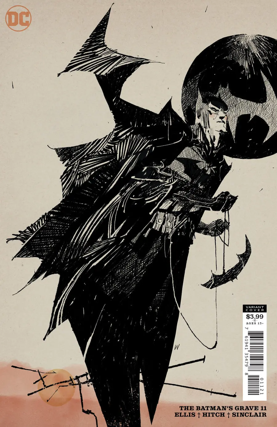 Batmans Grave #11 (Of 12) Card Stock Ashley Wood Var Ed 1