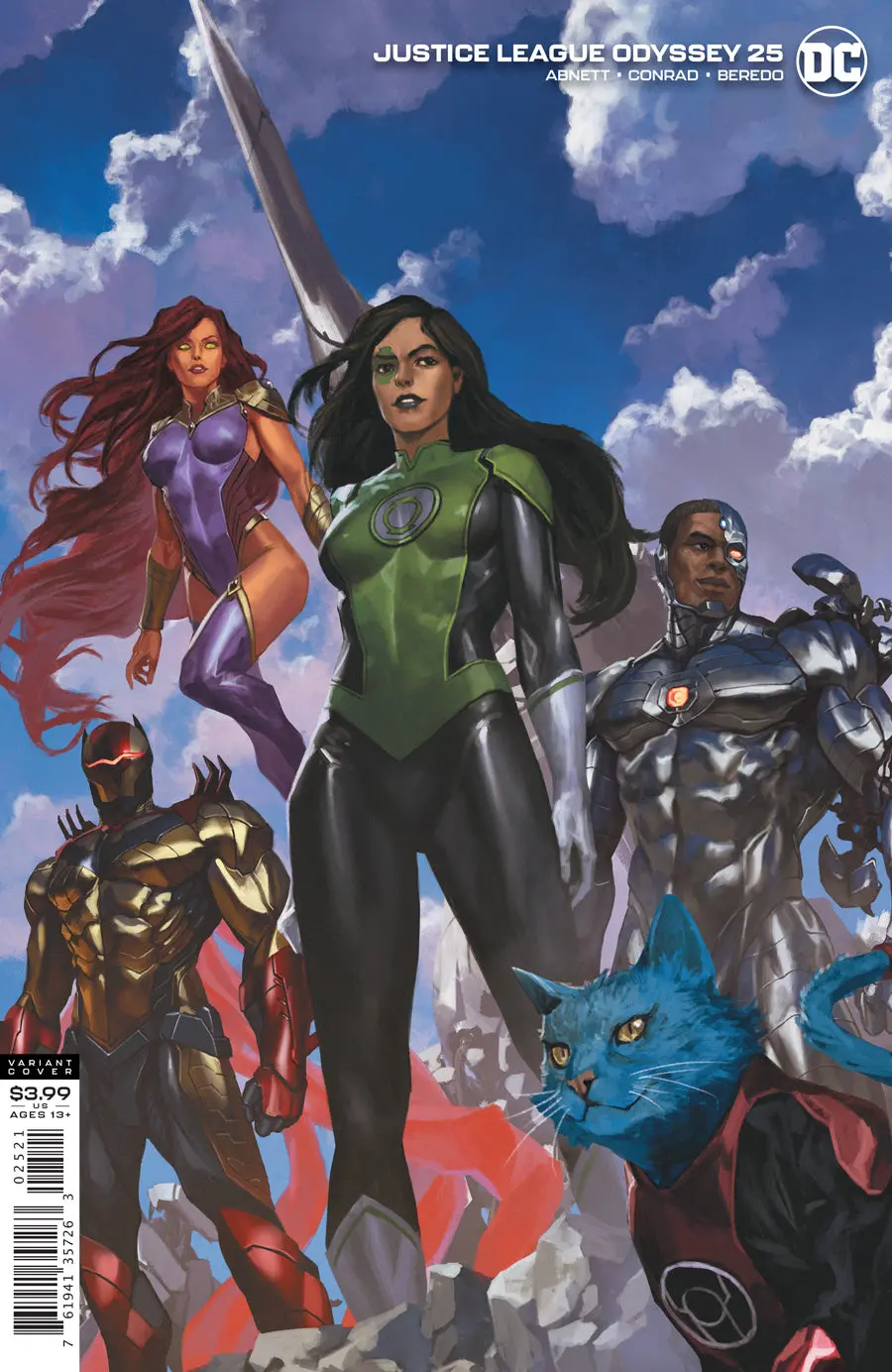 Justice League Odyssey #25 Skan Var Ed 1