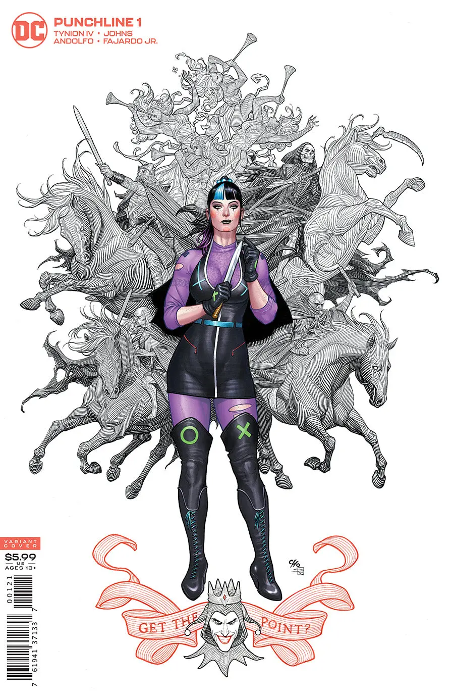 Punchline Special #1 (One Shot) Cvr B Frank Cho Card Stock Var 1