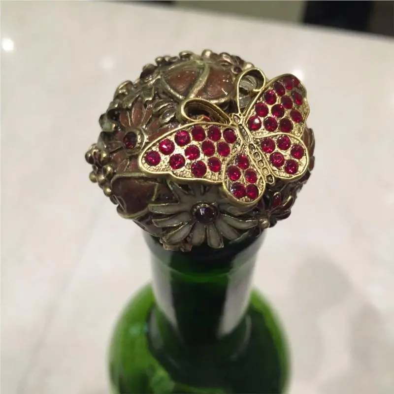 Butterfly Wine Stopper By Quest 1