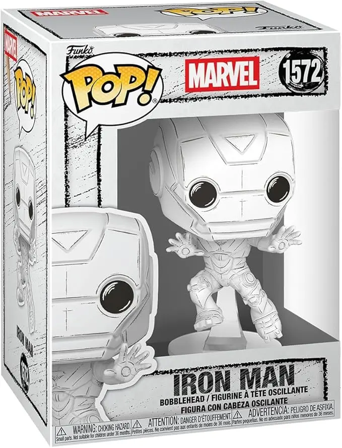 Funko Pop! Marvel Sketched - Iron Man 1