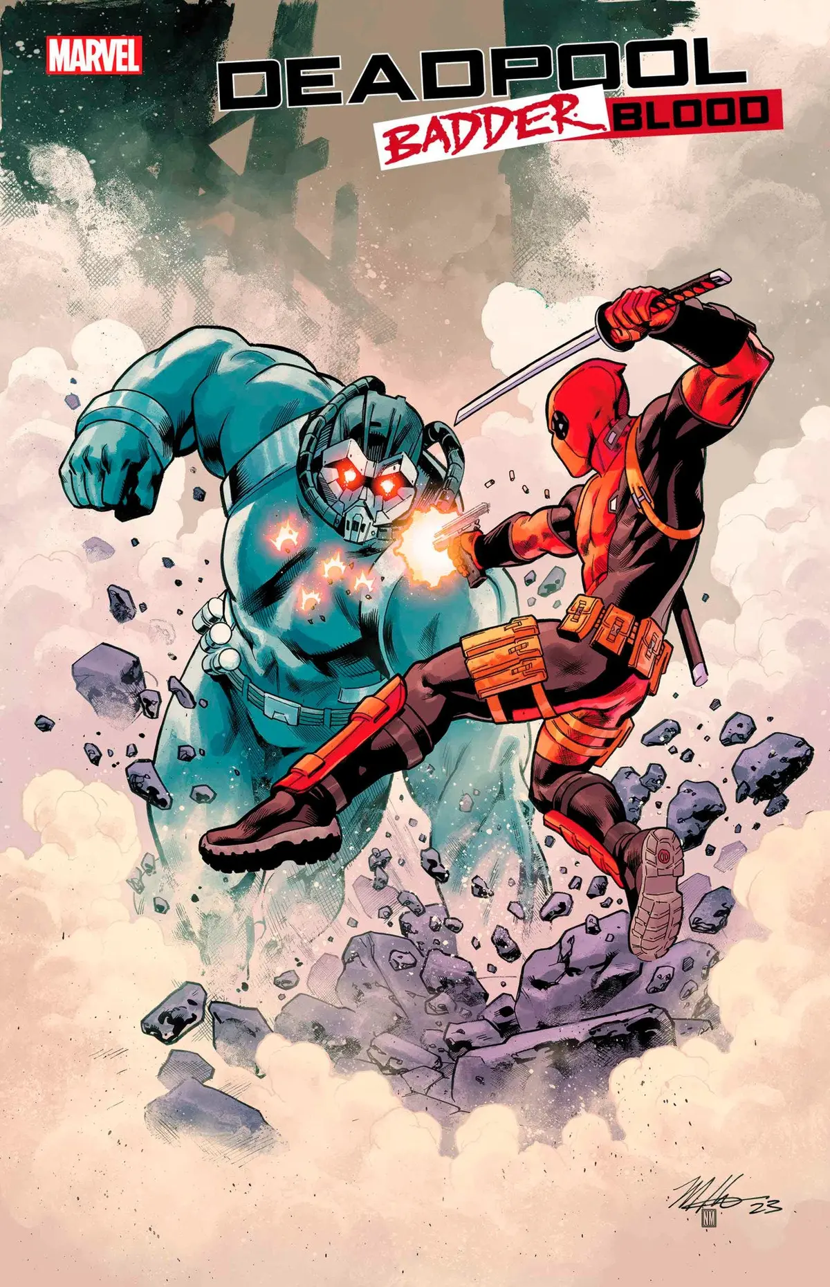 Deadpool Badder Blood #4 (Of 5) Mike Hawthorne Variant 1