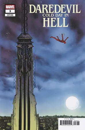 Daredevil Cold Day In Hell #3 (Of 3) Warren Johnson Var 1