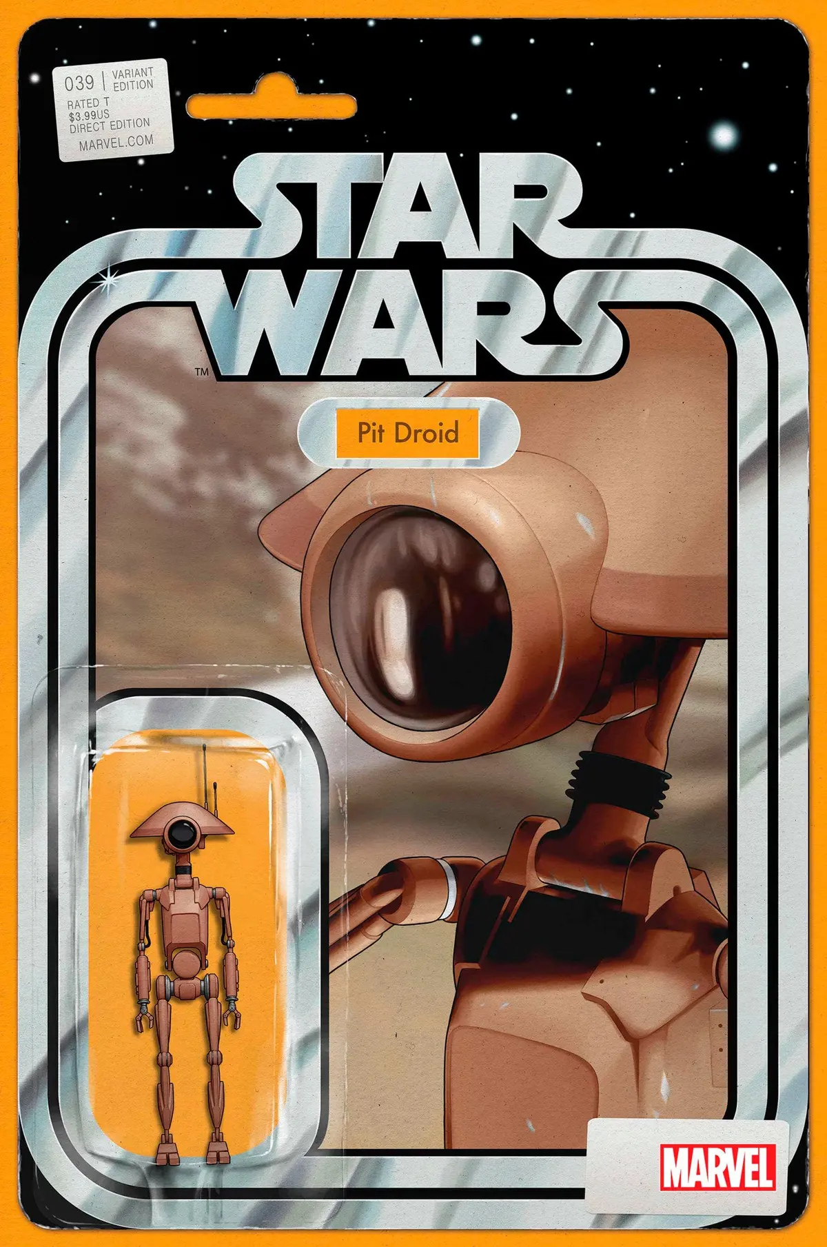 Star Wars #39 John Tyler Chirstopher Action Figure Variant 1