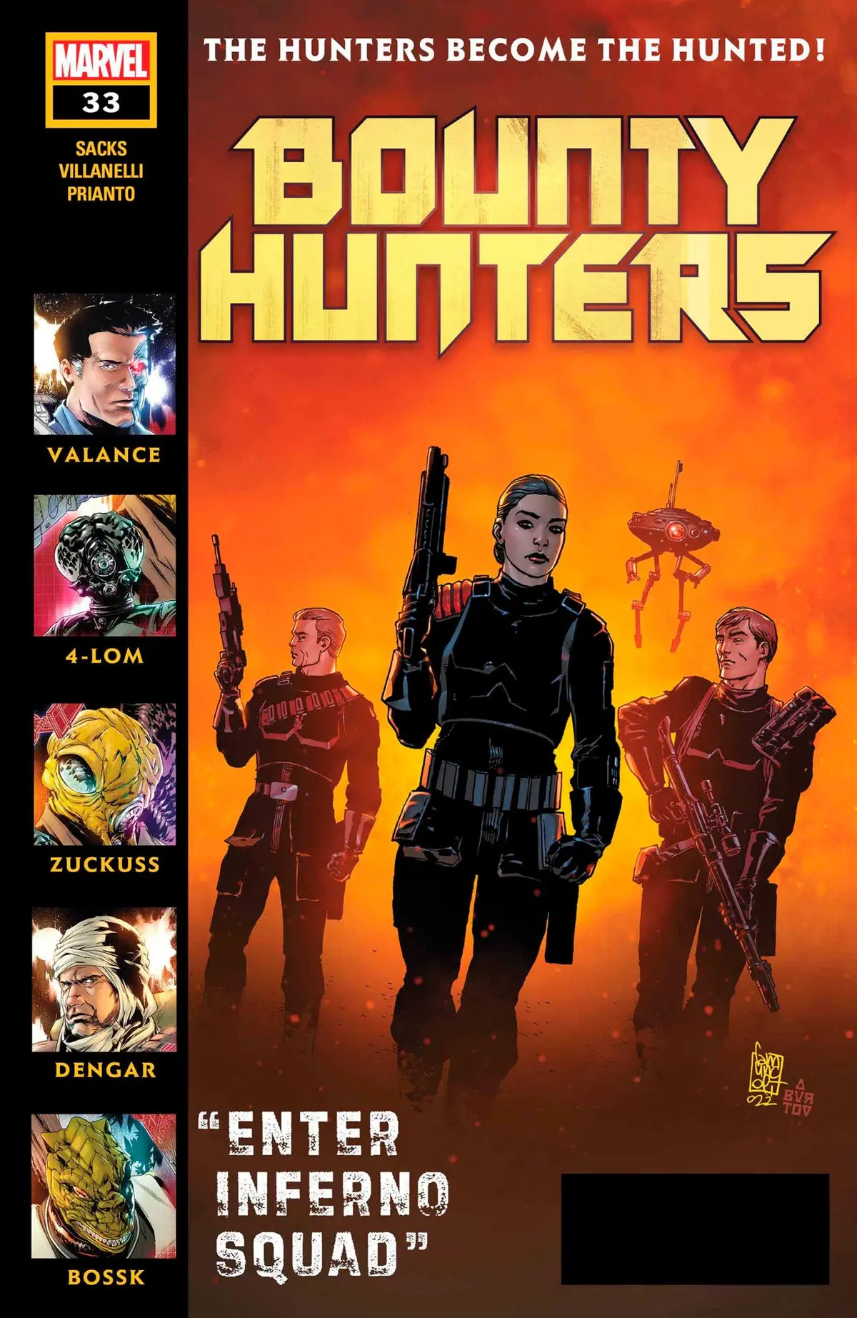 Star Wars Bounty Hunters #33 1