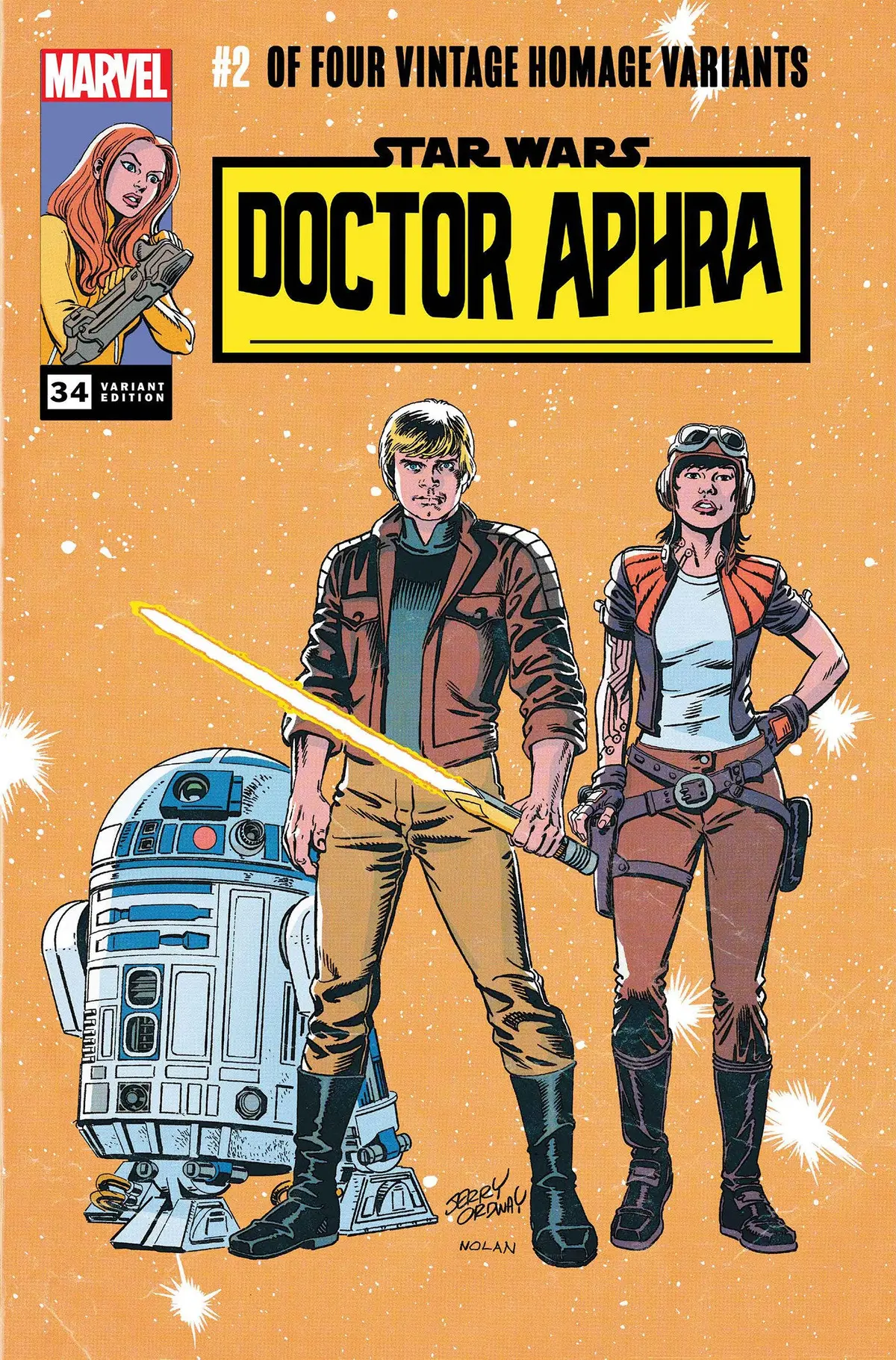 Star Wars: Doctor Aphra 34 Jerry Ordway Classic Trade Dress Variant 1