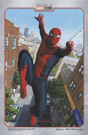 Amazing Spider-Man #57 Ryan Meinerding Marvel Studios Var 1