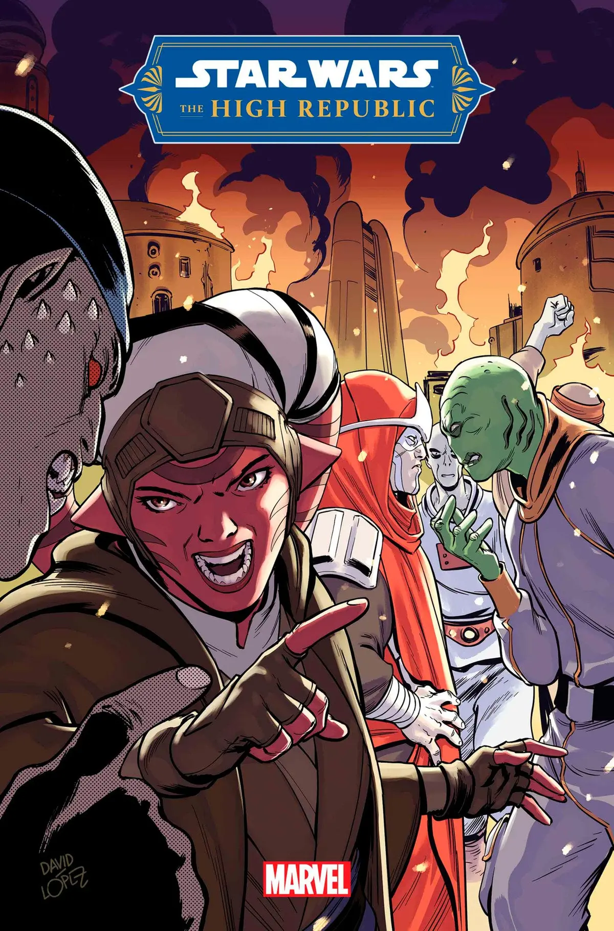 Star Wars High Republic #10 David Lopez Variant 1