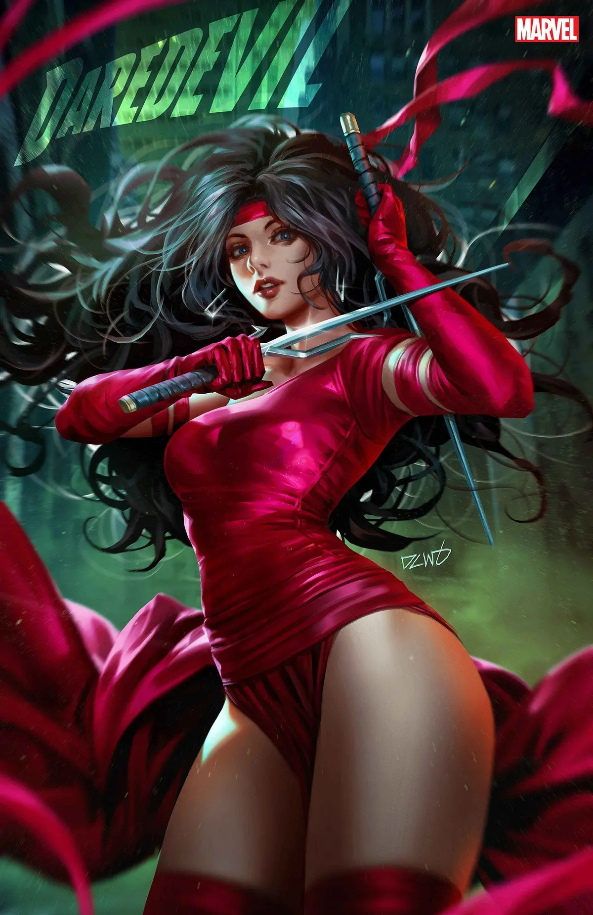 Daredevil #11 Derrick Chew Elektra Variant 1