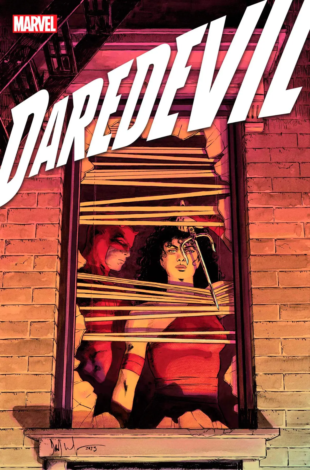 Daredevil #14 Dave Wachter Windowshades Variant 1