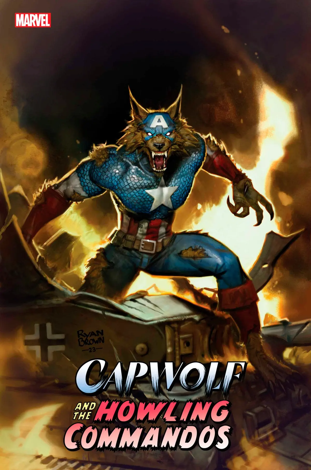 Capwolf Howling Commandos #1 1