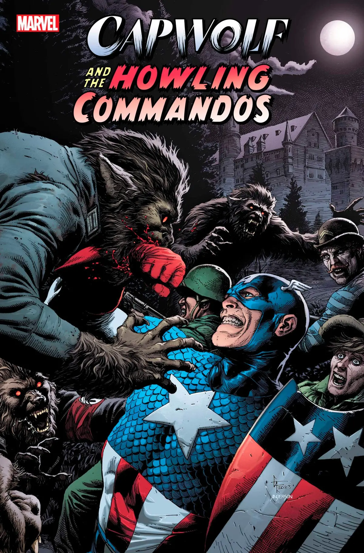 Capwolf Howling Commandos #1 Gary Frank Var 1