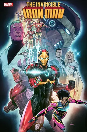 Invincible Iron Man #20 Juan Frigeri Var 1