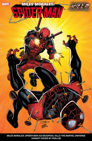 Miles Morales Spider-Man #22 Deadpool Kills Marvel Var 1