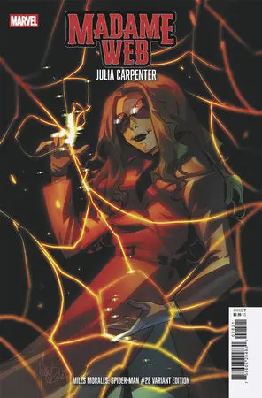 Miles Morales Spider-Man #28 Mirka Andolfo Madame Web Var 1