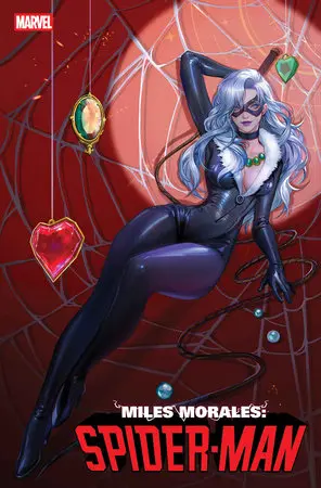 Miles Morales Spider-Man #39 Fanyang Black Cat Variant 1