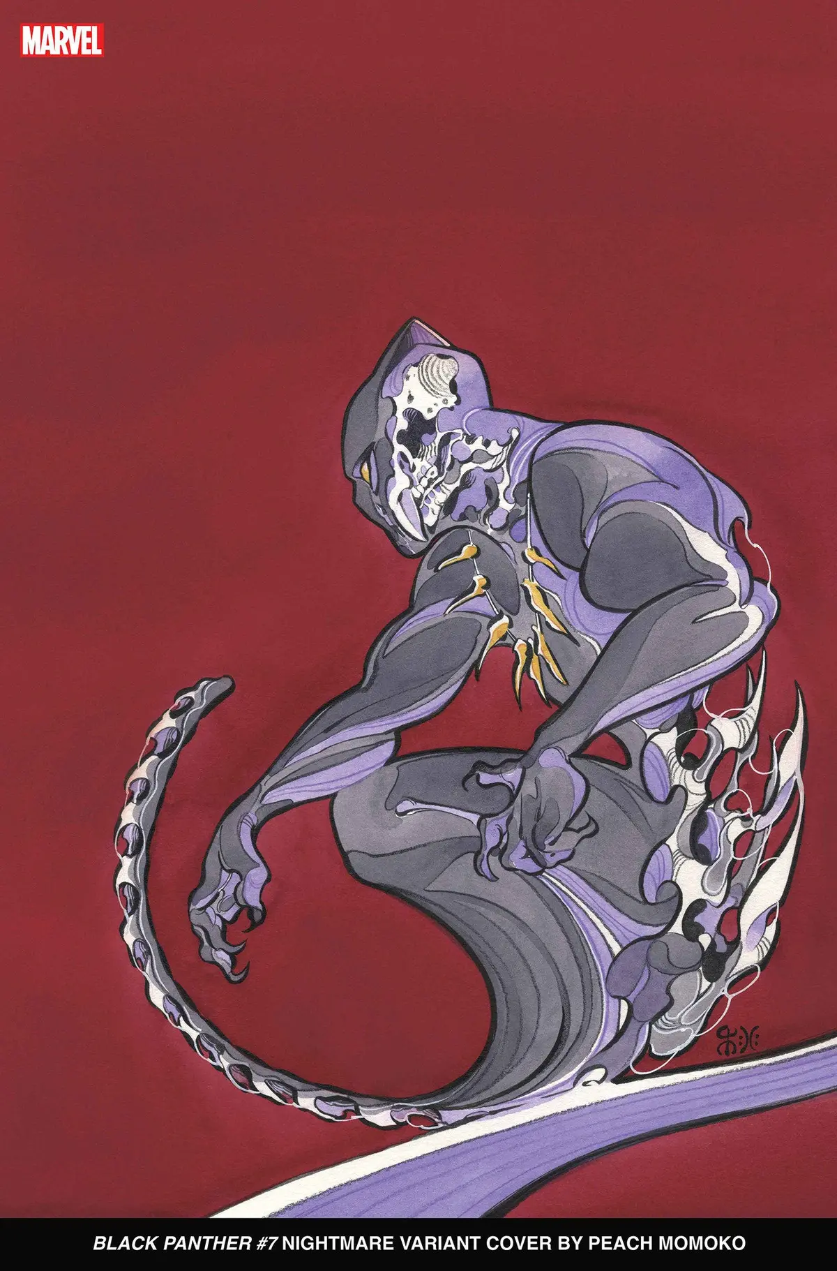Black Panther #7 Peach Momoko Nightmare Variant 1