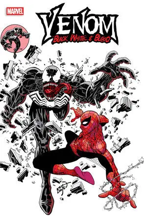 Venom Black, White & Blood #2 Erik Larsen Variant 1