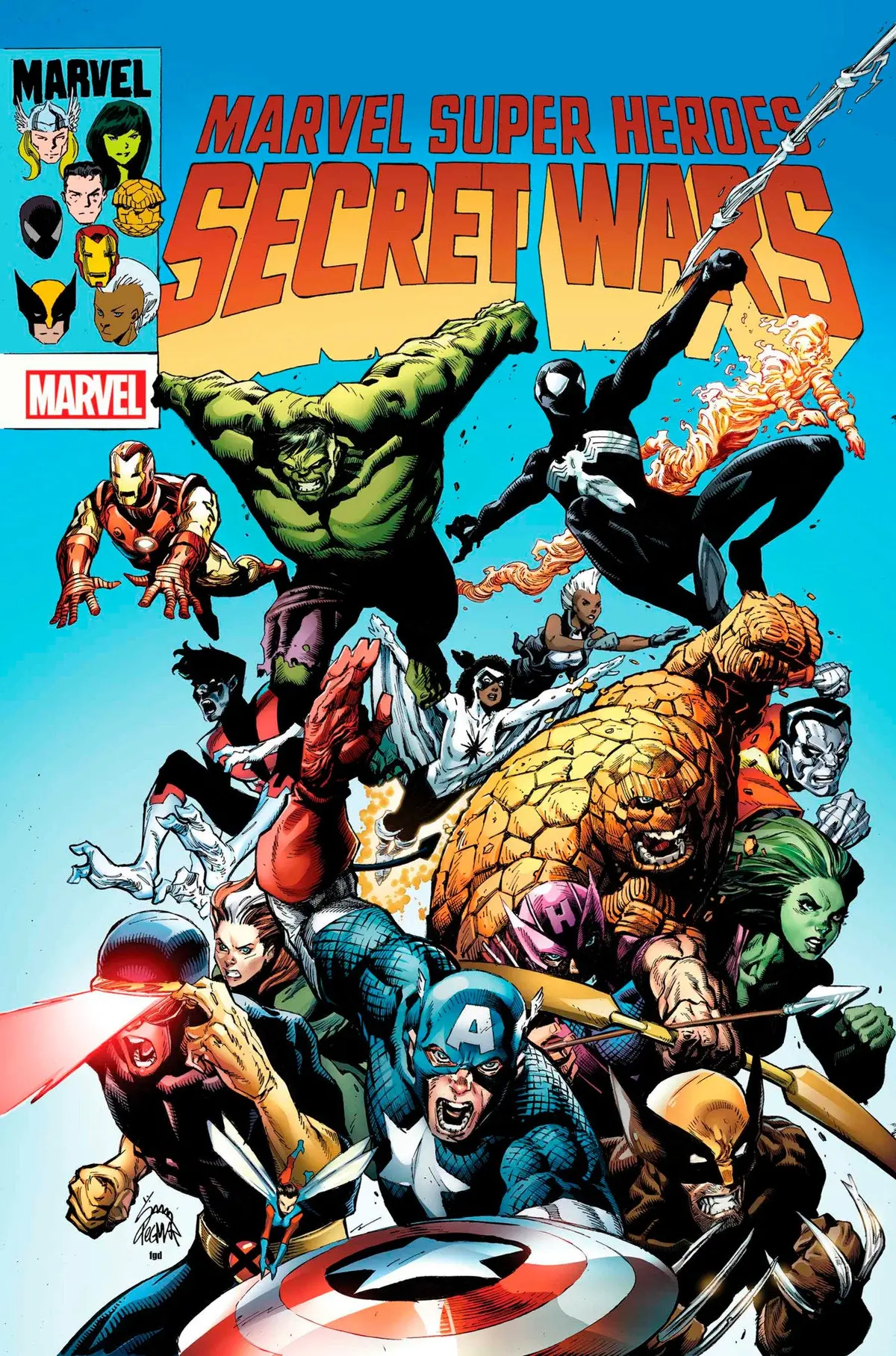 Msh Secret Wars Battleworld #1 Ryan Stegman Variant 1