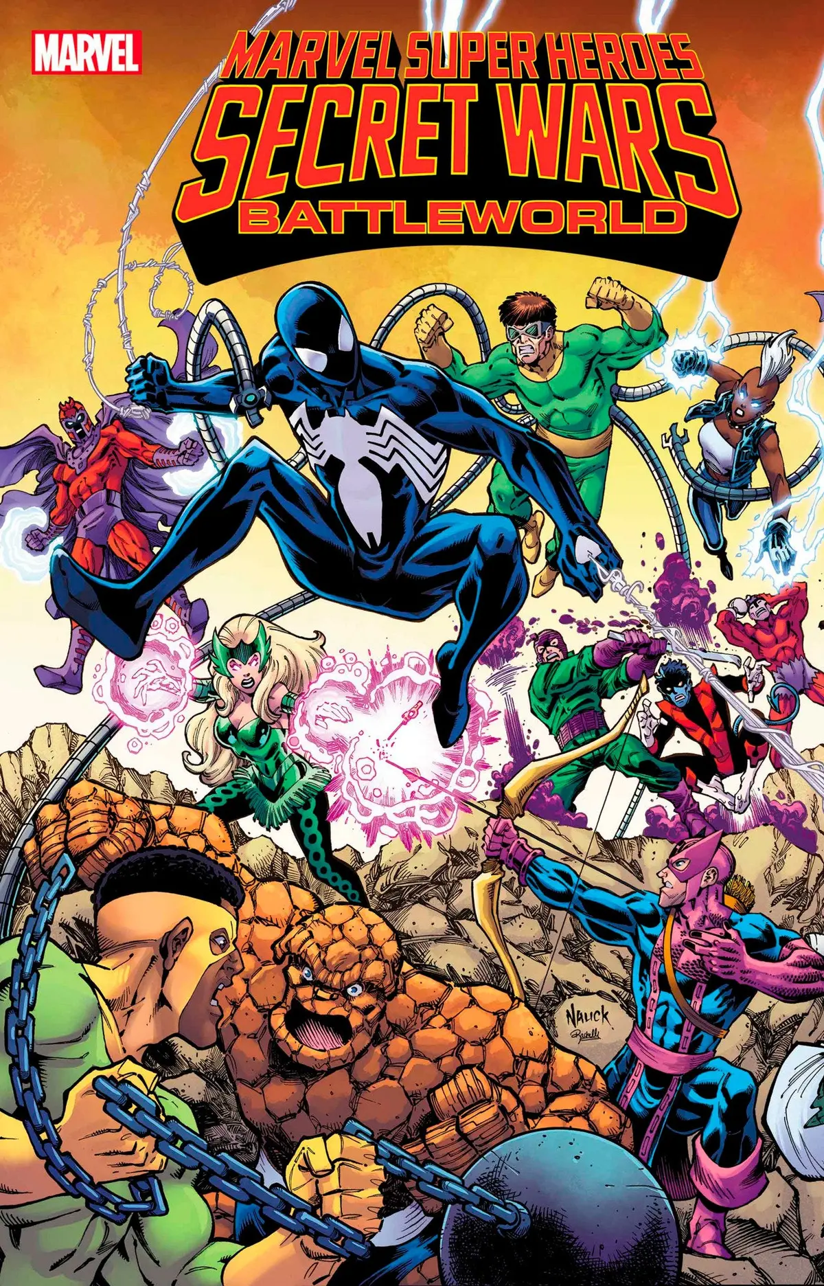 Msh Secret Wars Battleworld #1 Todd Nauck Connecting Variant 1