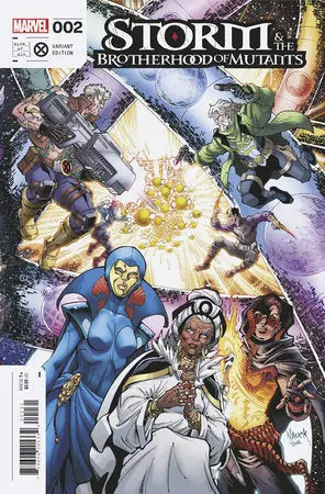 Storm And Brotherhood Mutants #2 Sos March Connecting Var 1