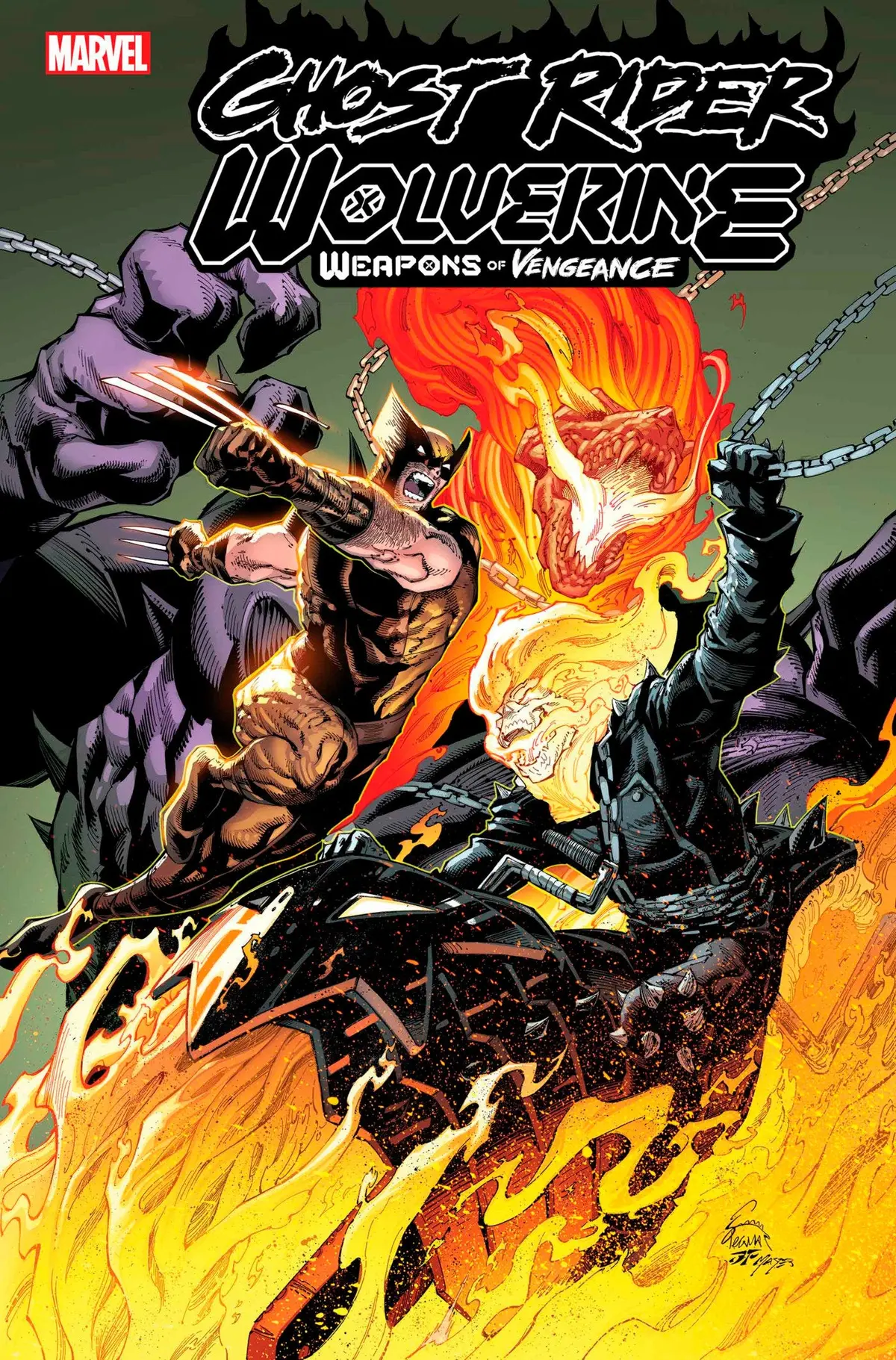 Ghost Rider Wolverine Weapons Vengeance Omega #1 1
