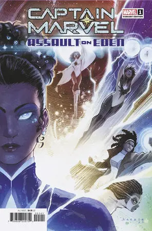 Captain Marvel Assault On Eden #1 Karen Darboe Variant Cover 1