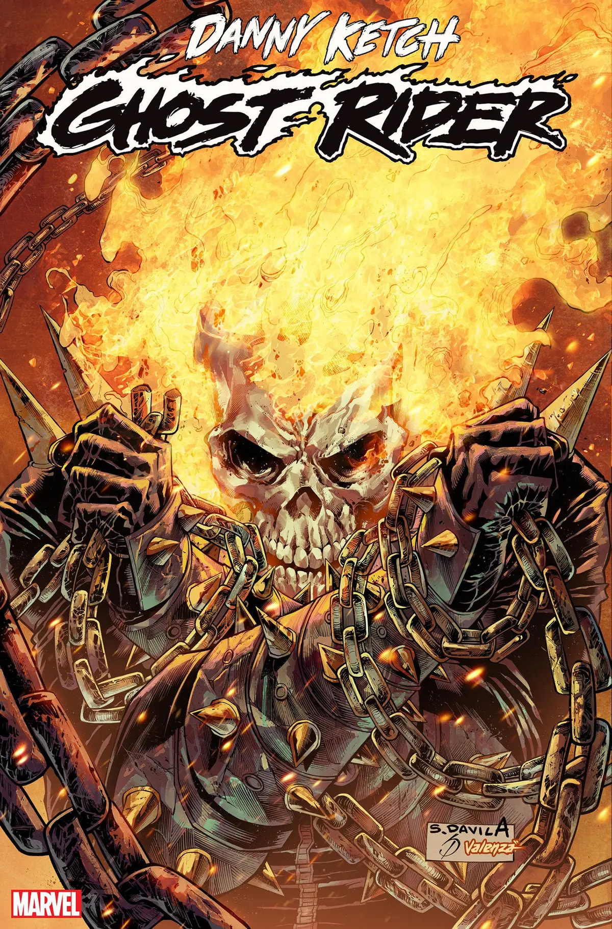 Danny Ketch Ghost Rider #3 Sergio Davila Variant 1