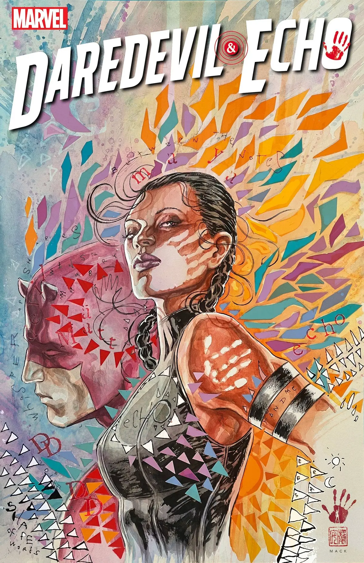 Daredevil And Echo #2 (Of 4) David Mack Variant 1
