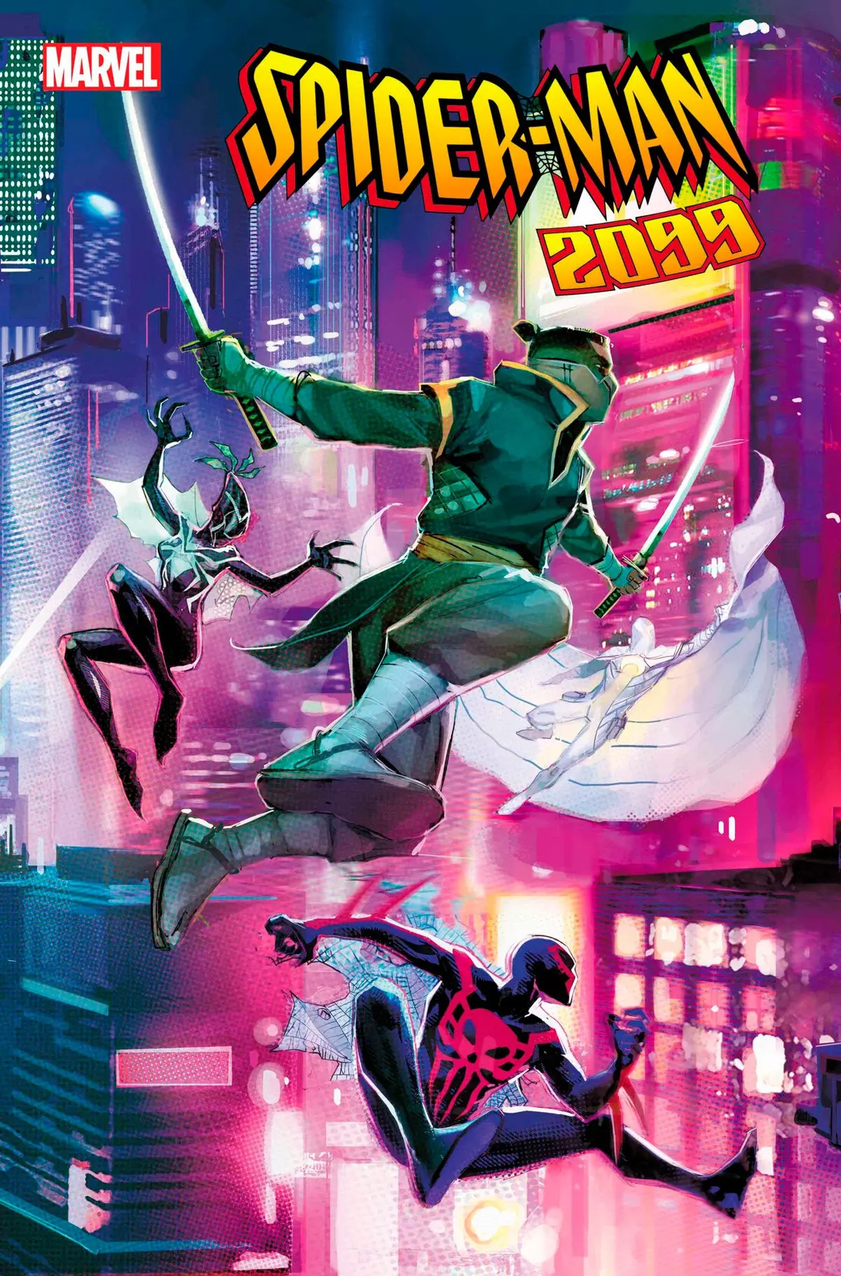 Spider-Man 2099 Dark Genesis #2 Rod Reis Connecting Variant 1