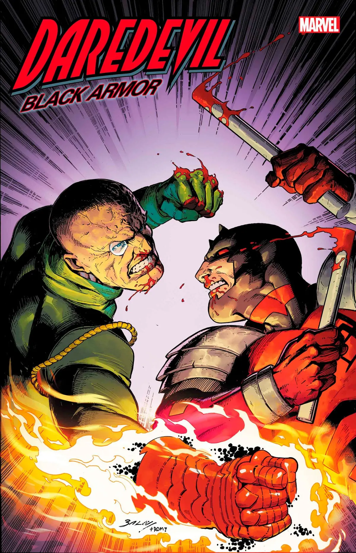 Daredevil Black Armor #4 1