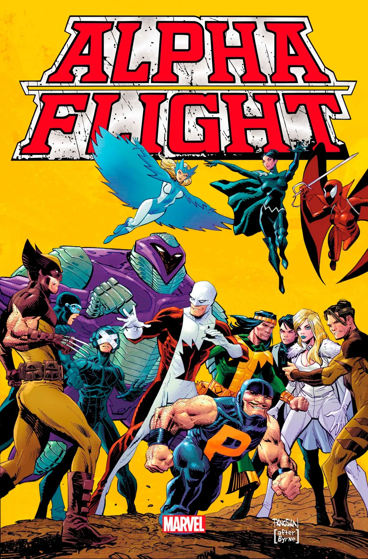 Alpha Flight #2 Dan Panosian Homage Variant 1