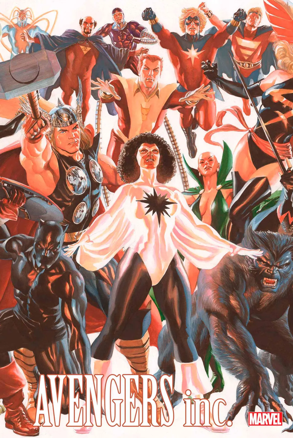 Avengers Inc #1 Alex Ross Connecting Avengers Variant Part C 1