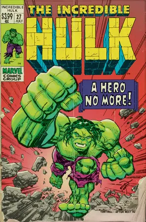 Incredible Hulk #27 Erik Larsen Retro Vision Var 1