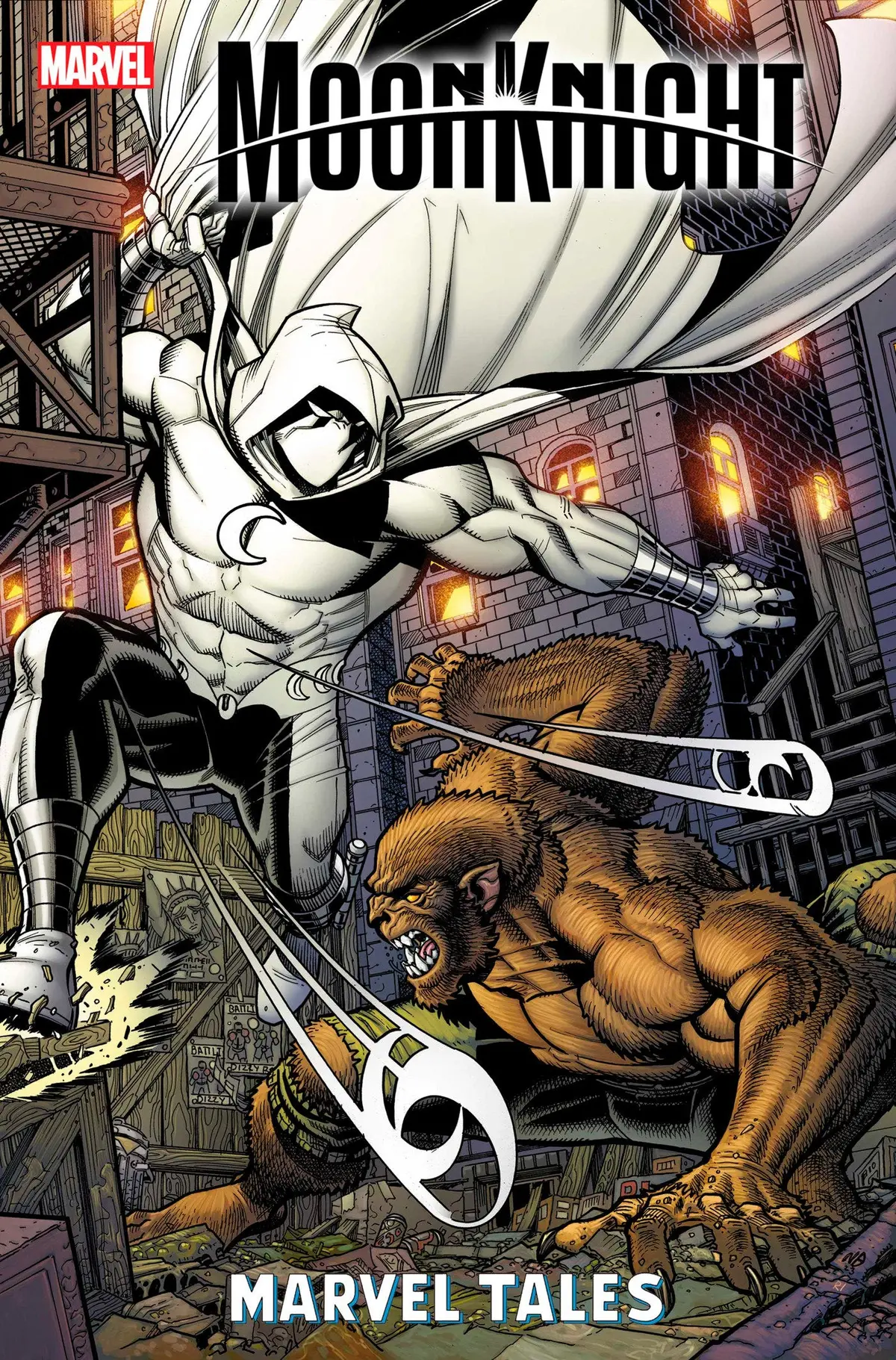 Moon Knight Vs Werewolf By Night Marvel Tales #1 1