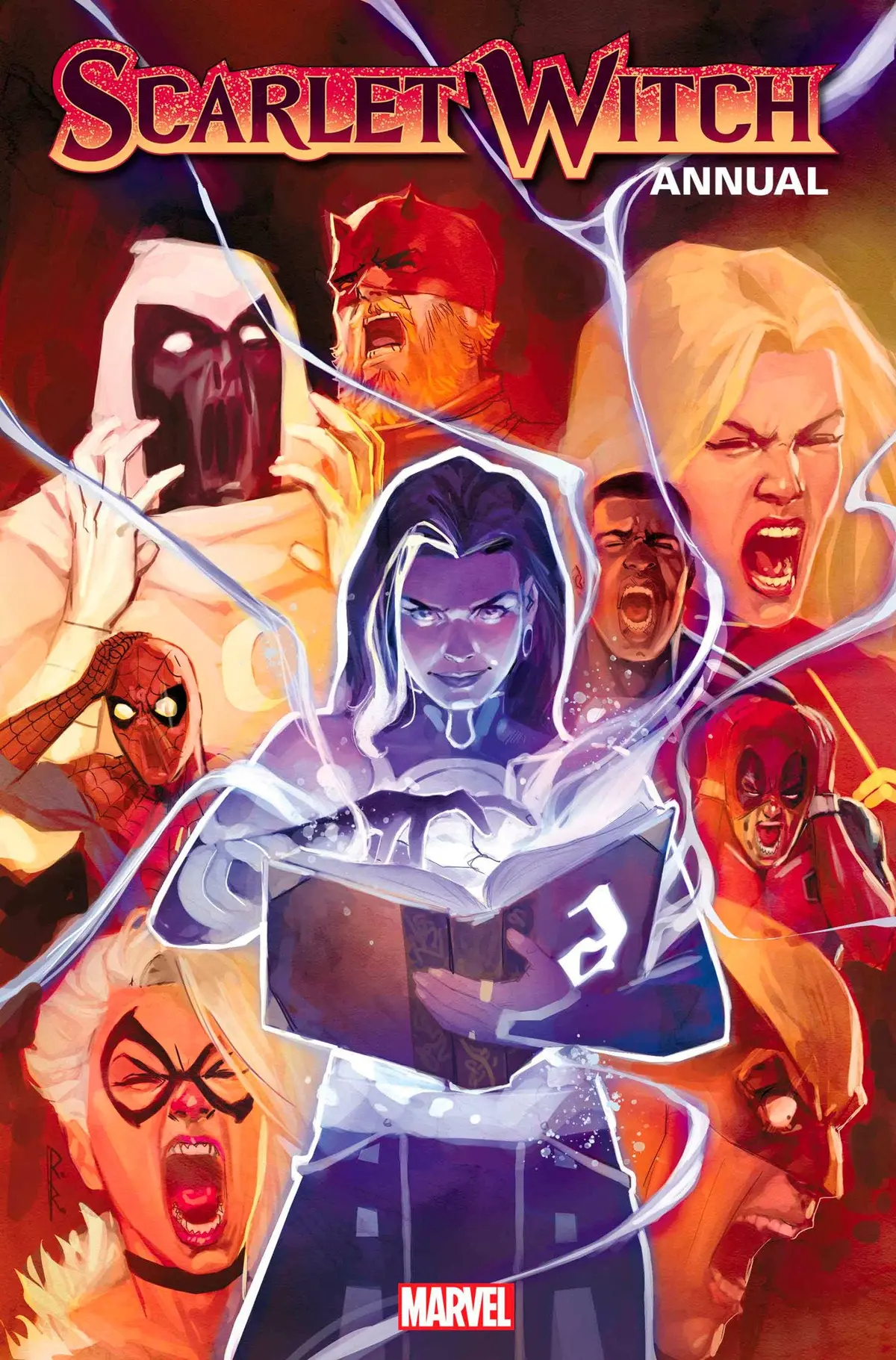 Scarlet Witch Annual #1 Rod Reis Spoiler Variant 1