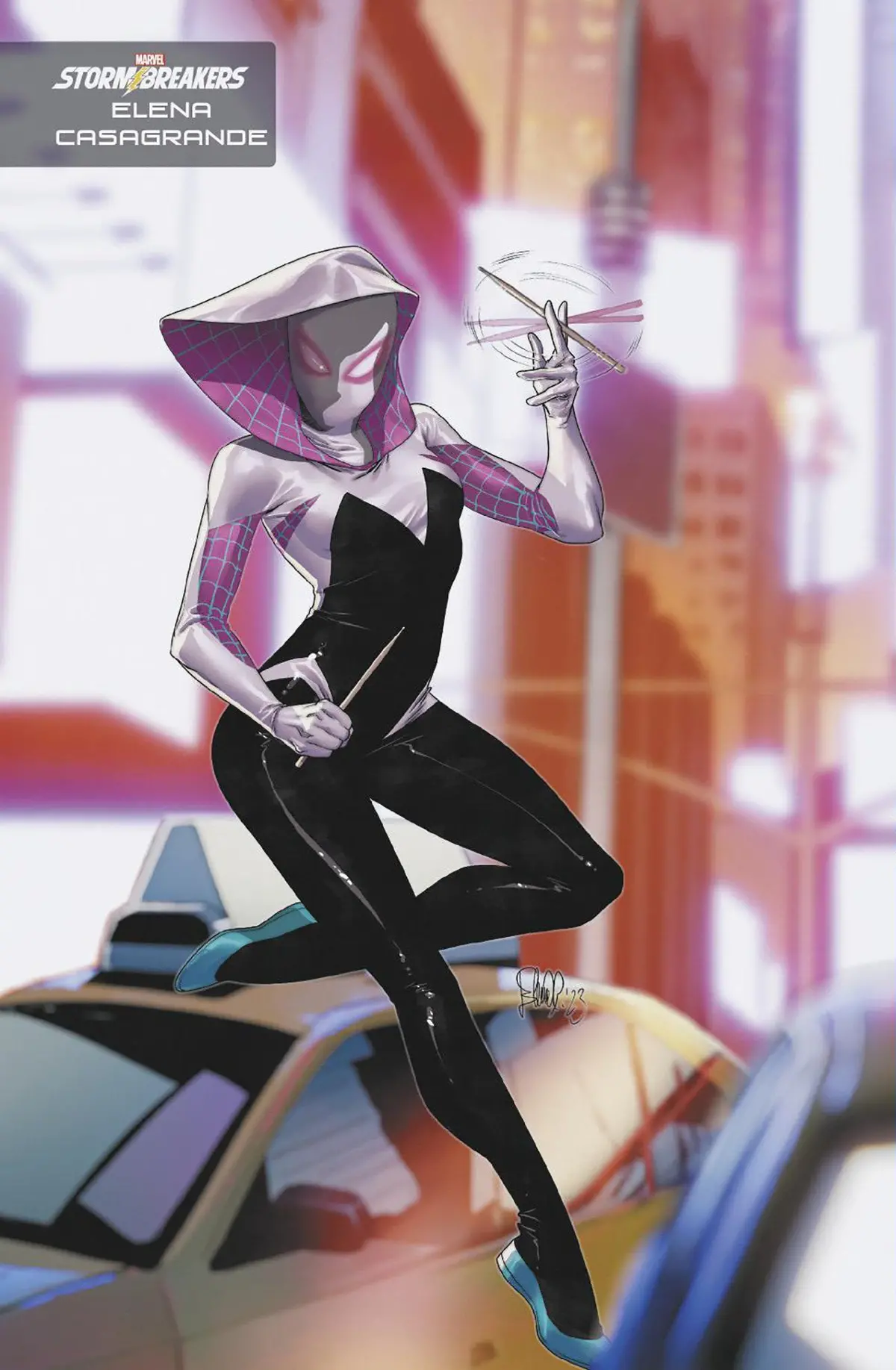 Spider-Gwen Smash #2 Elena Casagrande Stormbreakers Variant 1