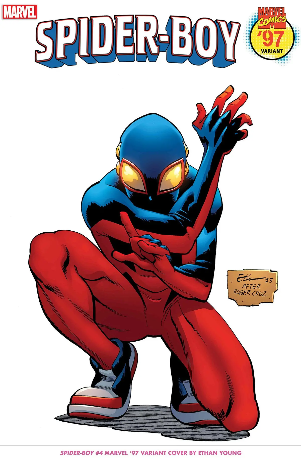 Spider-Boy #4 Ethan Young Marvel 97 Variant 1