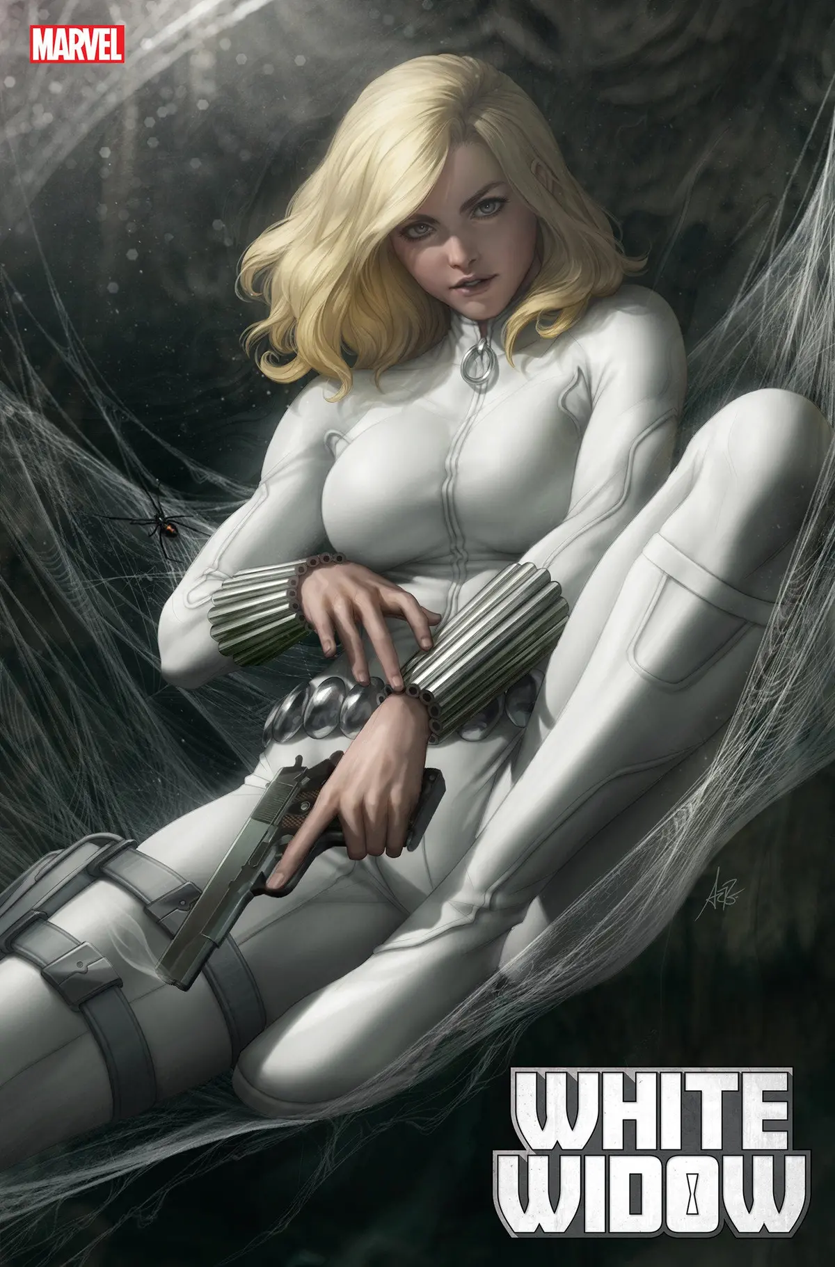 White Widow #1 Artgerm Variant 1