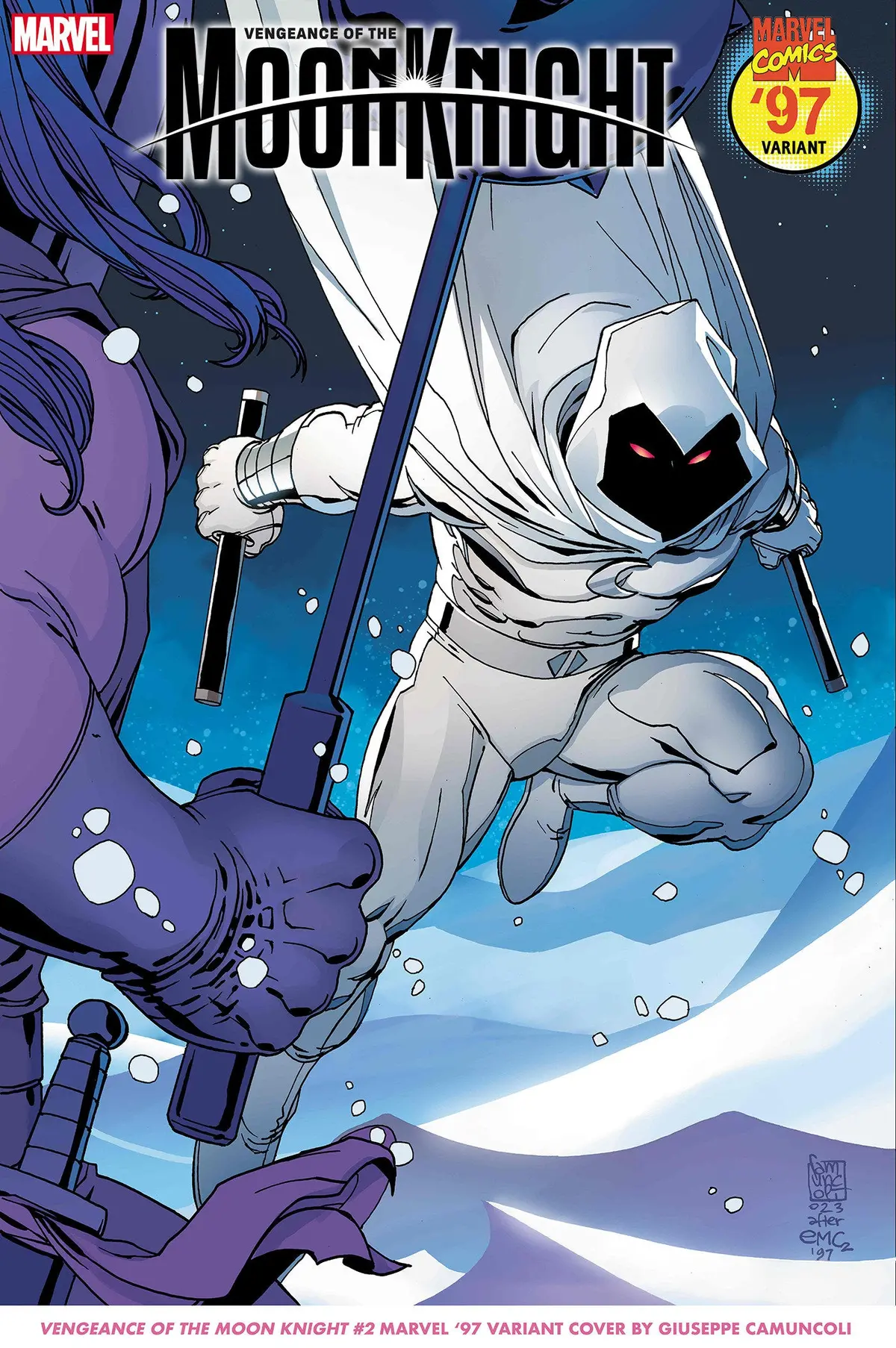 Vengeance Of The Moon Knight #2 Giuseppe Camuncoli Marvel 97 Variant 1