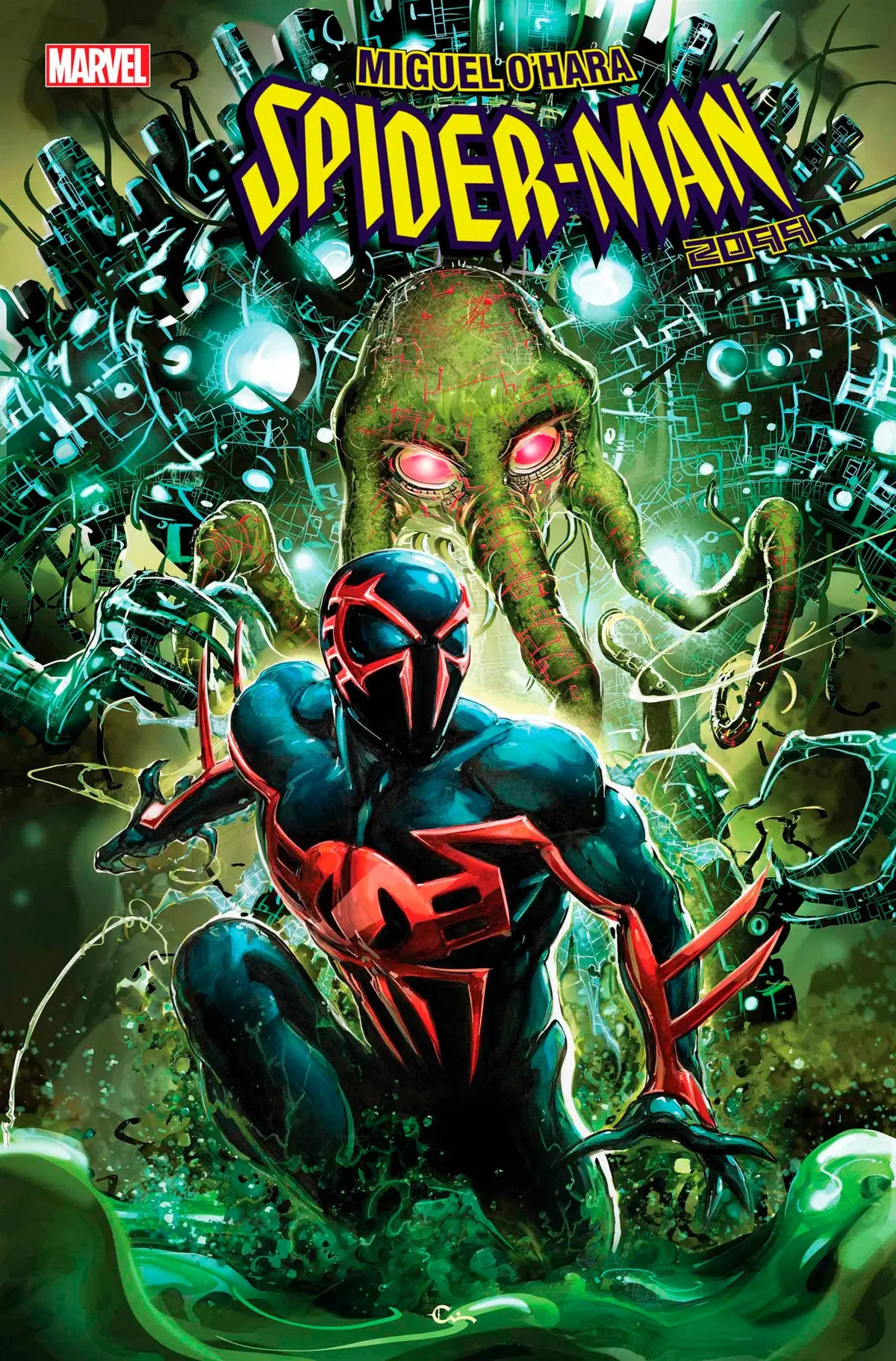 Miguel Ohara Spider-Man 2099 #5 Clayton Crain Var 1