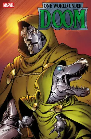 One World Under Doom #9 Mark Bagley Doomasaur Variant 1