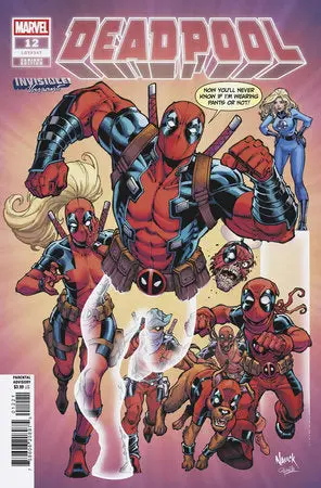 Deadpool #12 Todd Nauck Invisible Var 1