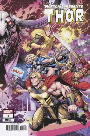 Roxxon Presents Thor #1 Nick Bradshaw Connecting Var 1