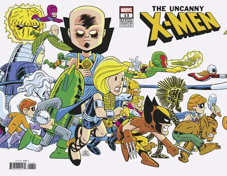 Uncanny X-Men #13 Giarrusso Marvel Universe Connect Var N 1