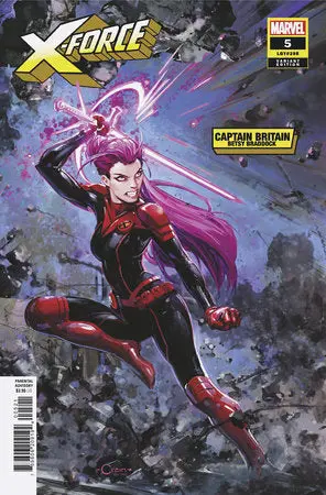X-Force #5 Clayton Crain Betsy Braddock Var 1