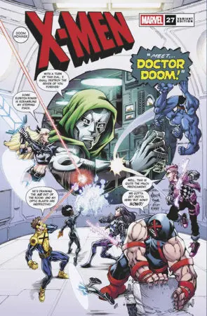 X-Men #27 Todd Nauck Doom Homage Variant 1