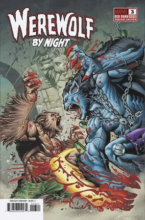 Werewolf By Night Red Band #3 Sergio Davila Var [Polybagged] 1